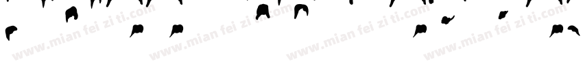 Sweet Winter Regular字体转换